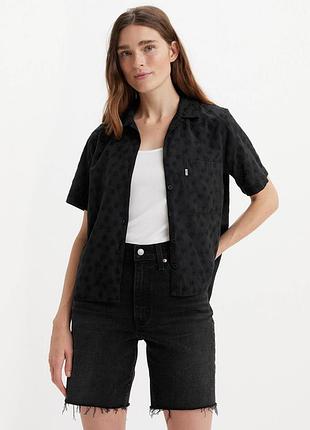 Женская рубашка levi's с коротким рукавом