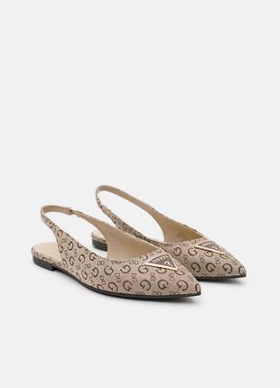 Женские туфли guess слингбэки
