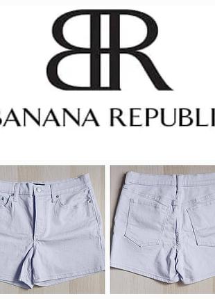Шорти джинсові banana republic лавандовий колір