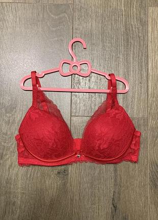 Новий червоний бюстгальтер з пуш - апом