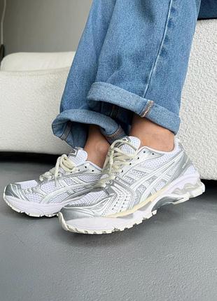 Кросівки asics gel-kayano 14 silver/white