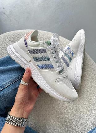 Кроссовки adidas zx rm, white