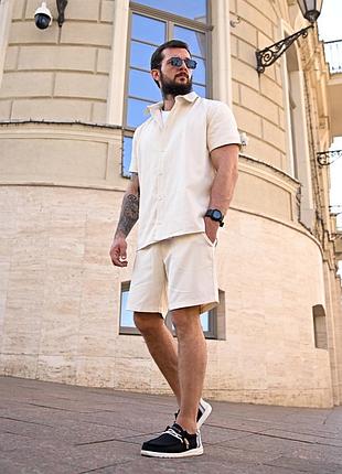 Летний льняной комплект комплект комплект пп4639(k5 3 - 02)