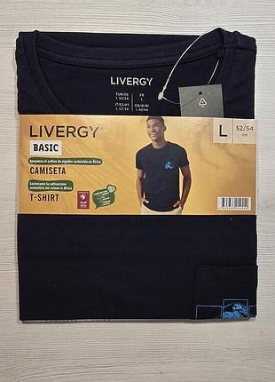 Чоловіча футболка livergy , розмір л , котон