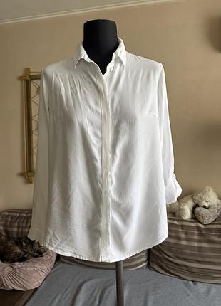 Рубашка белая house brand xs
