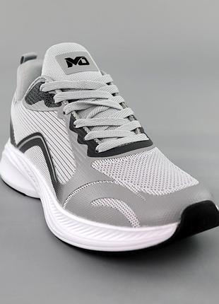 Кроссовки мужские сетка 591894 серые