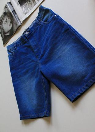 Удлиненные джинсовые шорты next 6