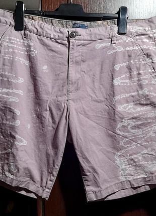 Мужские стильные шорты тай-дай большой размер, котоновые шорты батал.