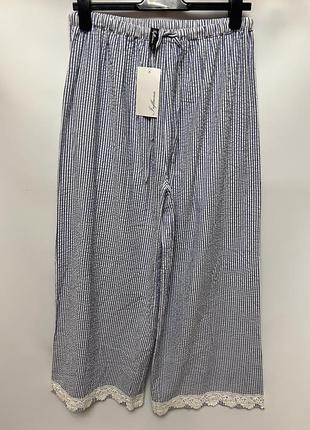 Літні штани в піжамному стилі