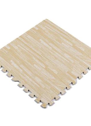 Пол пазл - модульное напольное покрытие 600x600x10мм песочное дерево (мр14) sw-00000648