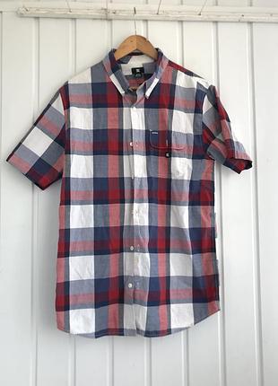 Сорочка з коротким рукавом dc shoes herren hemd riot