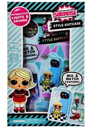 Детская кукла ph2006 с аксессуарами бирюзовый