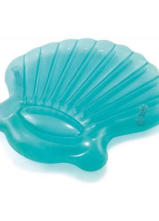 Надувний плотик "морська мушля" 57255 розмір 191х191х25 см
