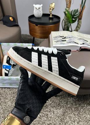 Жіночі кросівки adidas originals campus 00s black white