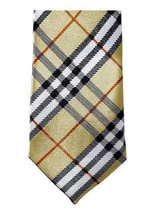 Галстук барберрі вузький 6 см.
