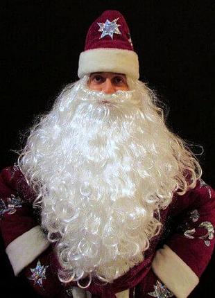 Костюм св.николая/д.мороза величественный бордо-6 р-р 52-56, 58-60