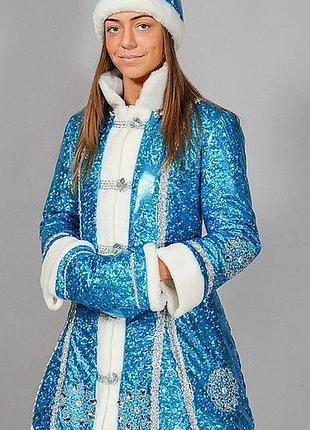 Новогодний костюм феи/зимы/снегурки - жозефина-1 размер 44,46,48