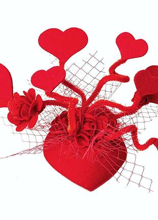 Шляпка сердечки