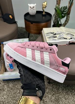 Жіночі кросівки adidas originals campus 00s pink white