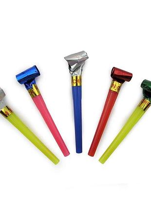 Дудка язичок фольга великий (уп. 10шт)