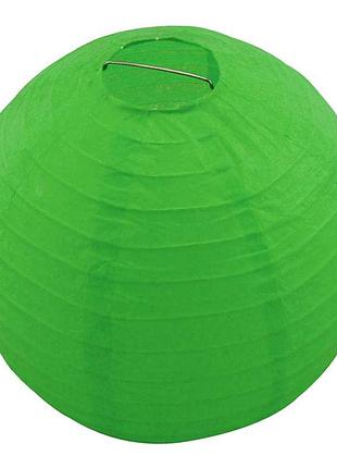Декор підвісний куля (25см) зелена