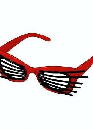 “красная кошка”. очки карнавальные