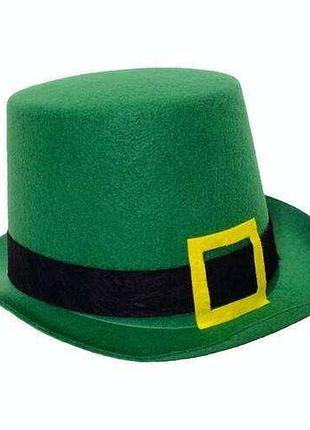 Капелюх патрік циліндр зелений