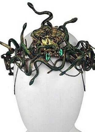 Тіара зелена горгона