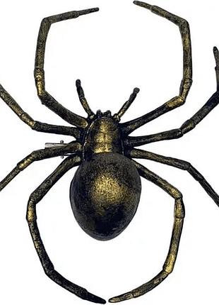 Брошка заколка павук