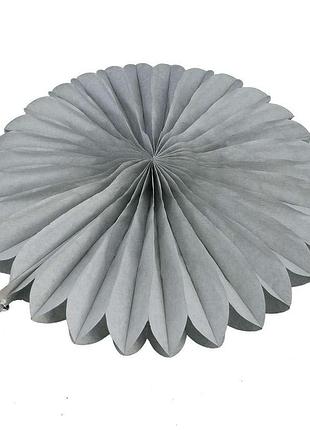 Віялове коло (тиш'ю) 20см (сірий 0025)