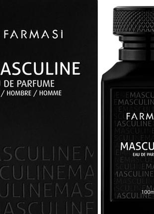 Чоловіча парфумована вода masculine  від farmasi