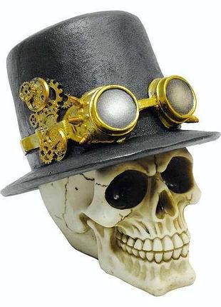 Череп людський у стилі steampunk
