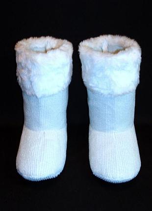 Чоботи св. миколая/д. мороза/герої білі середні (р-р 41-42)