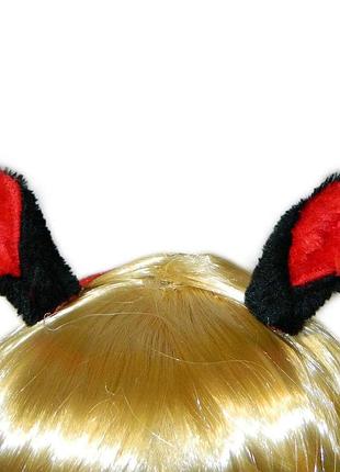 Заколки вушка дияволятка