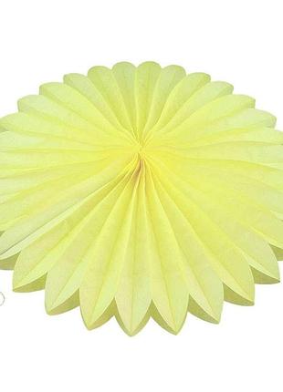 Віялове коло (тиш'ю) 25см (шампань 0017)