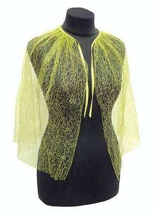 Накидка-плащ золотистая карнавальная