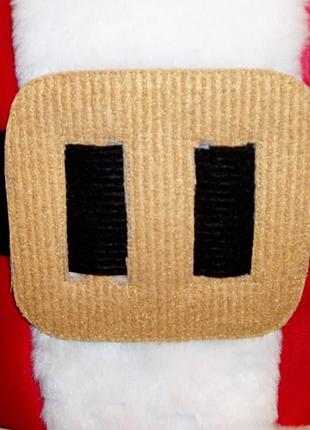 Ремень пояс карнавальный чёрный с золотой пряжкой (160х7 см)