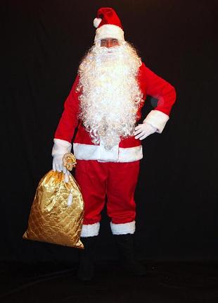 Костюм санта клауса перфектный-5 р-р 52-54