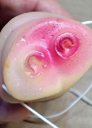 Нос поросёнка накладной, свиной носик тонкая резина силиконовая телесный цвет