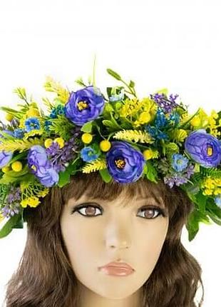 Вінок український купальський павліна (3-5 днів)