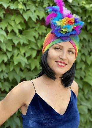 Чалма rainbow в цветах радуги