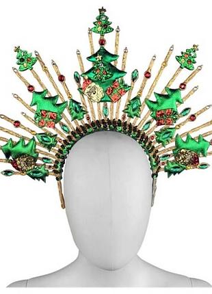 Обруч christmas tree new