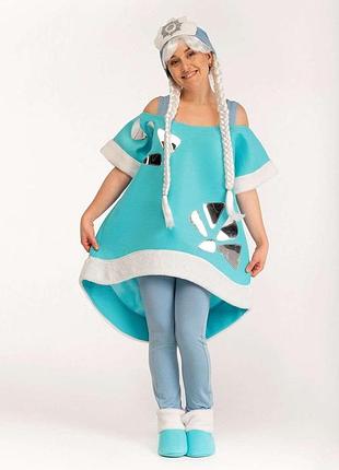 Костюм снегурочки диско