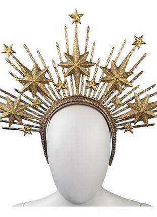 Обруч золотистый stella new