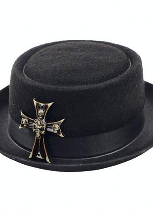 Капелюх карнавальний black cruz чорний
