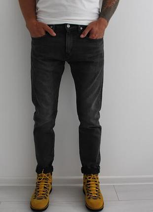 Достойні чоловічі джинси edwin selvedge сірого кольору, made in japan