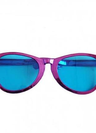 Окуляри фіолетові карнавальні гігант рей бен металік