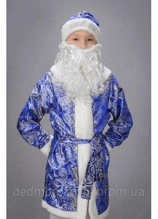Детский костюм св.николая/д.мороза/морозко размер 30 на рост 122 см