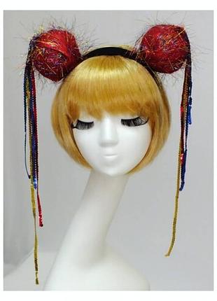 Обруч красный диско