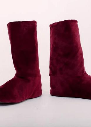 Сапоги-валенки св.николая/д.мороза/сказочные герои велюровые